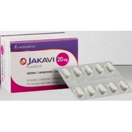 Изображение товара: Джакави Jakavi (Руксолитиниб Ruxolitinib) 20 мг/56 таблеток