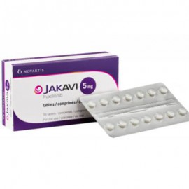 Изображение товара: Джакави Jakavi (Руксолитиниб Ruxolitinib) 5 мг/56 таблеток