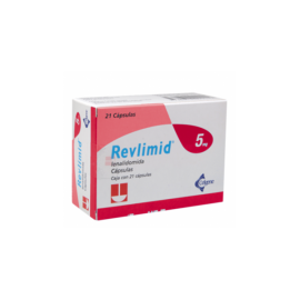 Изображение товара: Ревлимид Revlimid 5 мг/21 капсул