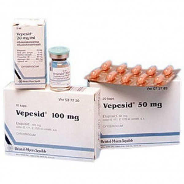 Вепезид Vepesid 100 мг/10 капсул