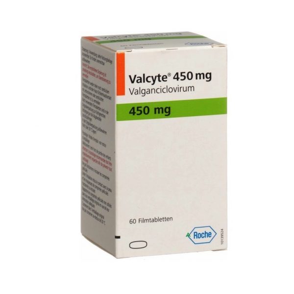 Вальцит Valcyte (Валганцикловир) 450 мг/60 таблеток