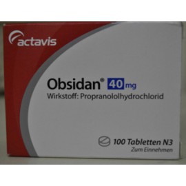 Изображение товара: Обзидан Obsidan 40 мг/ 100 таблеток