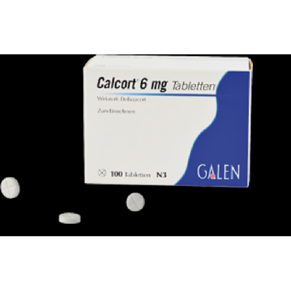 Дефлазакорт Deflazacort (Калькорт) 6 mg 100 шт