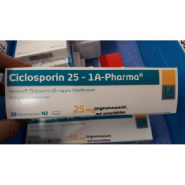 Изображение товара: Циклоспорин Ciclosporin 25Мг/50 Капсул