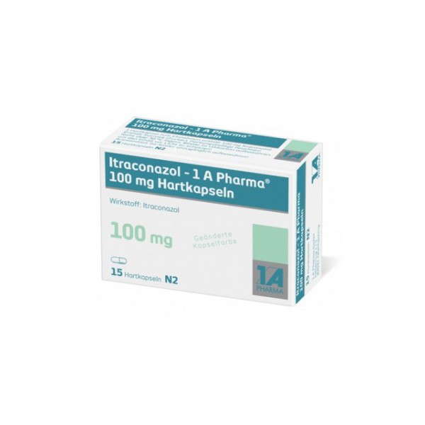 Итраконазол ITRACONAZOL  100 мг/15 капсул
