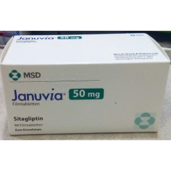 Янувия JANUVIA 50 мг/98 таблеток