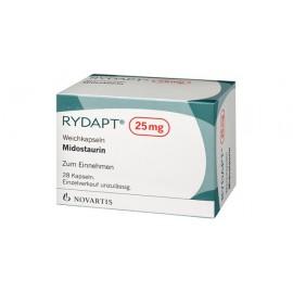 Изображение товара: Райдапт (Мидостаурин) RYDAPT  25 мг/4X28 капсул