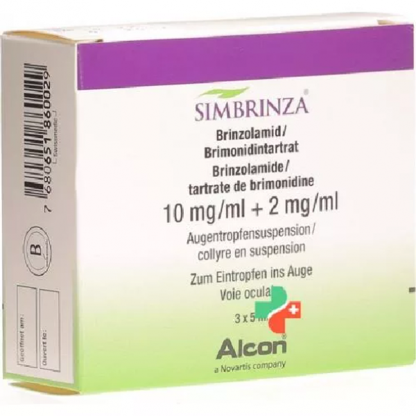 Симбринза SIMBRINZA/ 3х5Ml