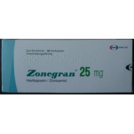 Изображение товара: Зонегран Zonegran 25 мг/28 капсул  