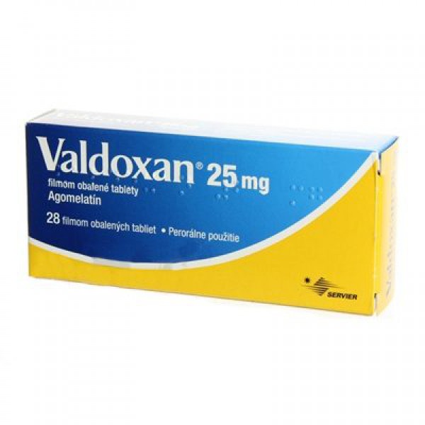 Вальдоксан Valdoxan 25 мг 28 шт