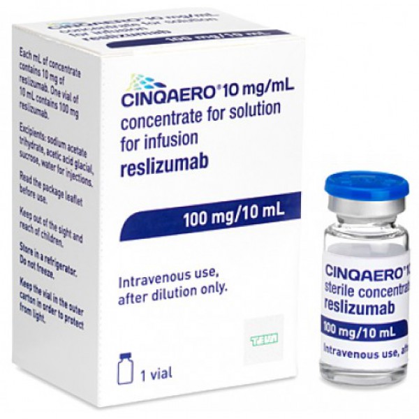Синквеир Cinqaero (Реслизумаб) 100 мг/1 флакон