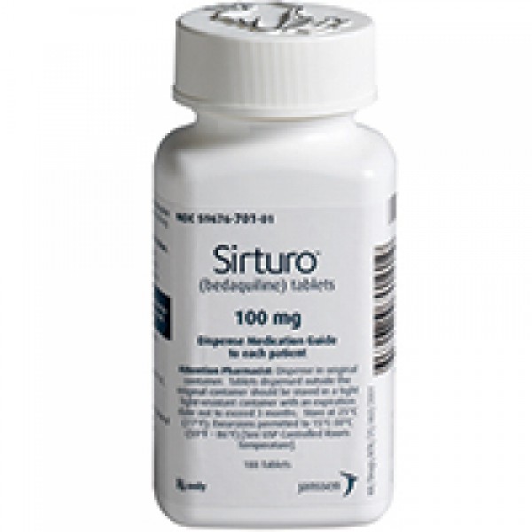 Сиртуро Sirturo (Бедаквилин) 100 мг/24 таблеток