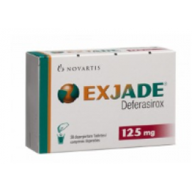Изображение товара: Эксиджад Exjade 125 мг/84 таблеток