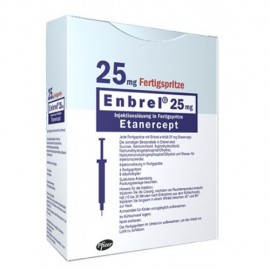 Изображение товара: Энбрел Enbrel 25 мг/4 готовых шприца